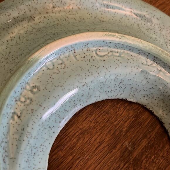 Vintage Pottery Ceramic Ashtray California pottery 1950 MCM coffee table dish - Picture 4 of 6